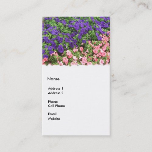 purple and pink business cards