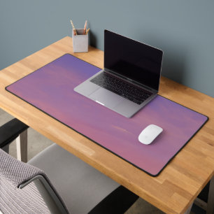 Purple and Pink Gradient Sunset Desk Mat