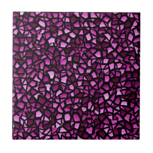 Purple And Pink Mosaic - Mix And Match Tile