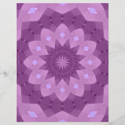 Purple and Pink Rosette (Front)