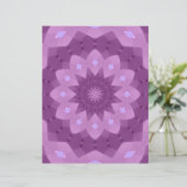 Purple and Pink Rosette (Standing Front)