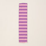 Purple and Pink Stripes Scarf<br><div class="desc">Abstract digital art of purple and pink stripes</div>