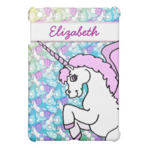 Purple and Pink Unicorn Pattern iPad Mini Cover Purple and Pink Unicorn Pattern iPad Mini Cover