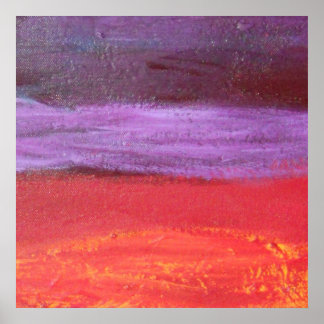 purple and red print