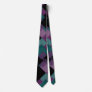 Purple and Teal Neck Tie