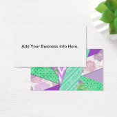 Purple and Teal Pattern Strips (Desk)