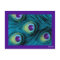 Purple and Teal Peacock Fantasy