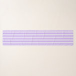 Purple and white candy stripes scarf<br><div class="desc">Purple and white candy stripes</div>