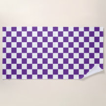 purple and white Checkerboard Pattern