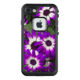 Purple And White Flower Case