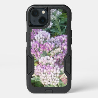 Purple and White Flowered iPhone 13 Case