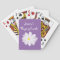 Purple and white girly daisy flower kids Birthday