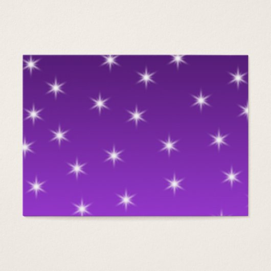 Purple and White Stars, Pattern. (Front)