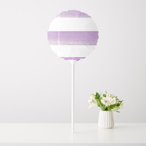  Purple and white stripe   Balloon