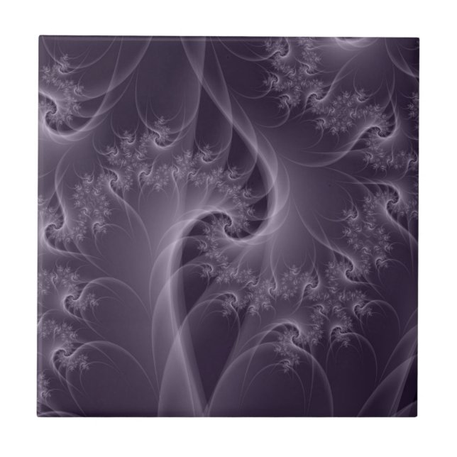 Purple and White Twist tile (Front)