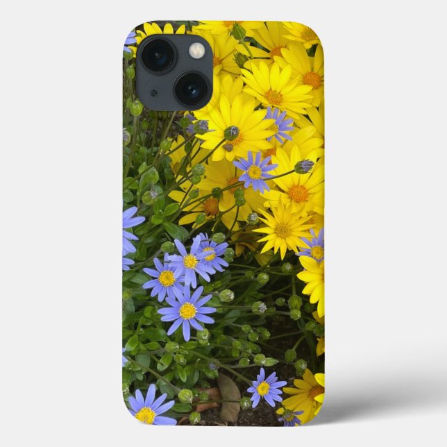 Purple and Yellow Daisies Case-Mate Phone Case (Back)