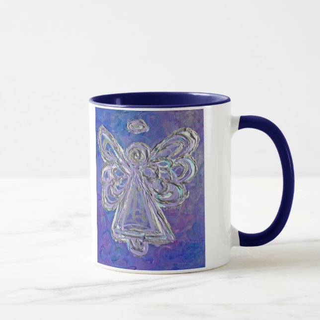 Purple Angel Mug (Right)