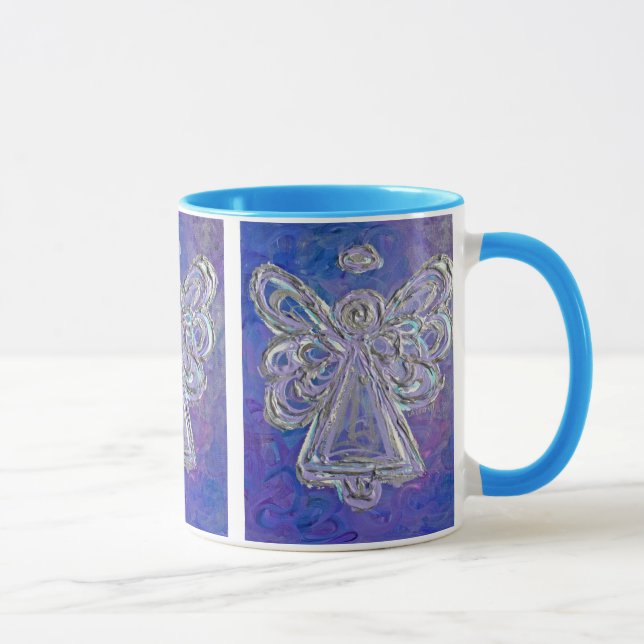 Purple Angel Mug or Cup (Right)