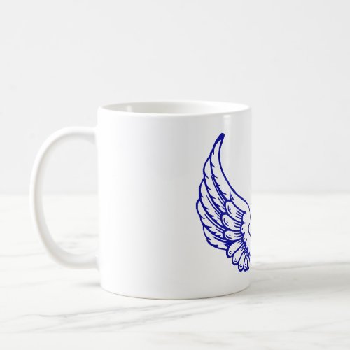 Purple Angel Wings Mug