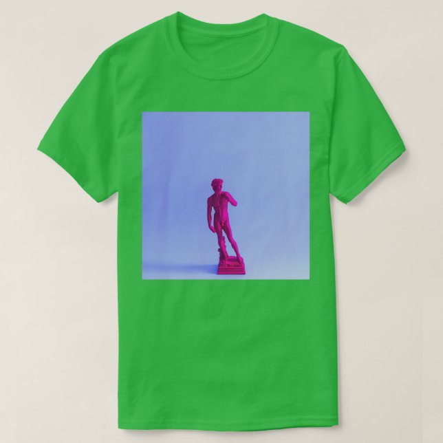 Purple antique statue T-Shirt (Design Front)