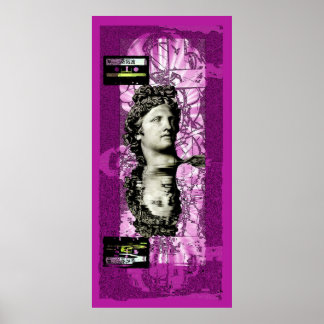 purple Apollo Poster