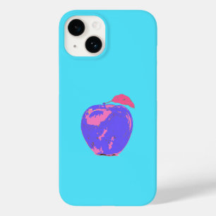 Purple Apple Pop Art Case-Mate iPhone 14 Case