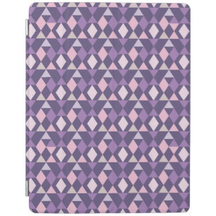 Purple Arabic Geometric Pattern iPad Smart Cover