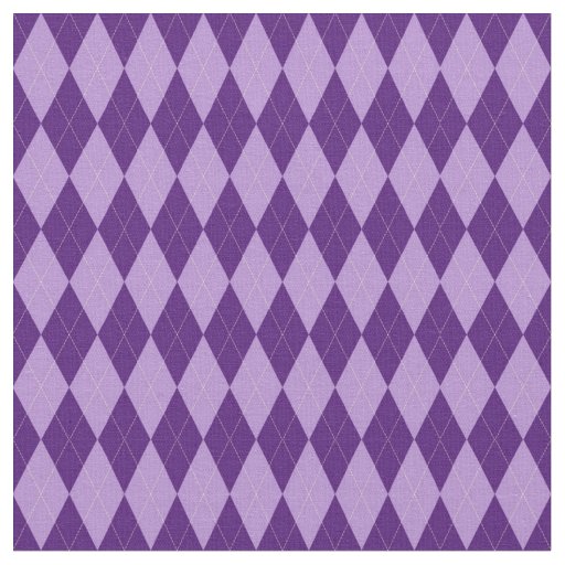 Purple Argyle Fabric