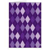 Purple argyle pattern (Front)
