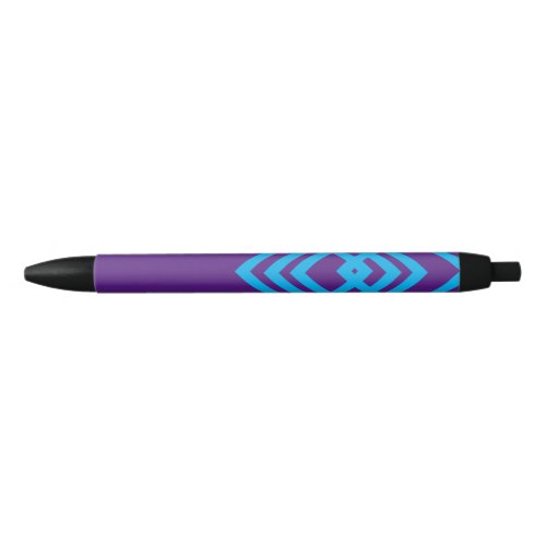 PURPLE ARROWS SELEE BLACK INK PEN