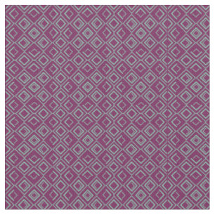 Purple Art Deco  Fabric
