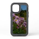 Purple Aster Flowers at Mount Rainier OtterBox Defender iPhone 12 Mini Case