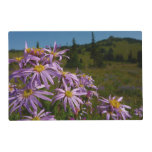 Purple Aster Flowers at Mount Rainier Placemat