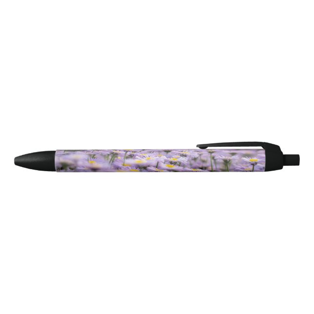Purple Aster Flowers Pen (Top)