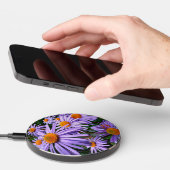 Purple Asters Wireless Charger (Hand)