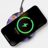 Purple Asters Wireless Charger (Phone)
