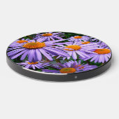 Purple Asters Wireless Charger (Front 2)