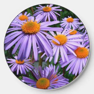 Purple Asters   Wireless Charger