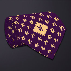 Purple Attorney Law Professor Neck Tie