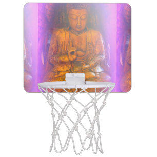 purple aura buddha basketball goal mini basketball hoop