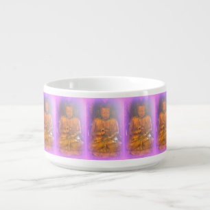 purple aura buddha chili bowl