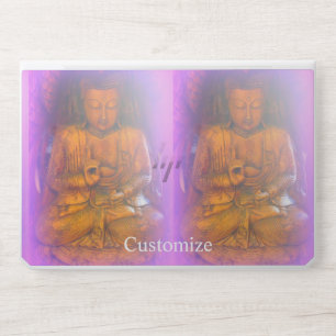 Purple aura buddhas Thunder_Cove HP Laptop Skin