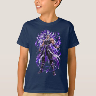 Purple Aura Fantasy Warrior T-Shirt