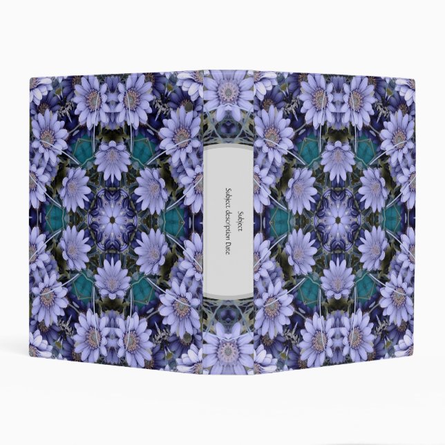 Purple Avery Mini Binder (Background)