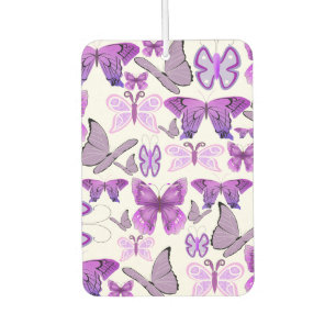 Purple Awareness Butterflies Air Freshener