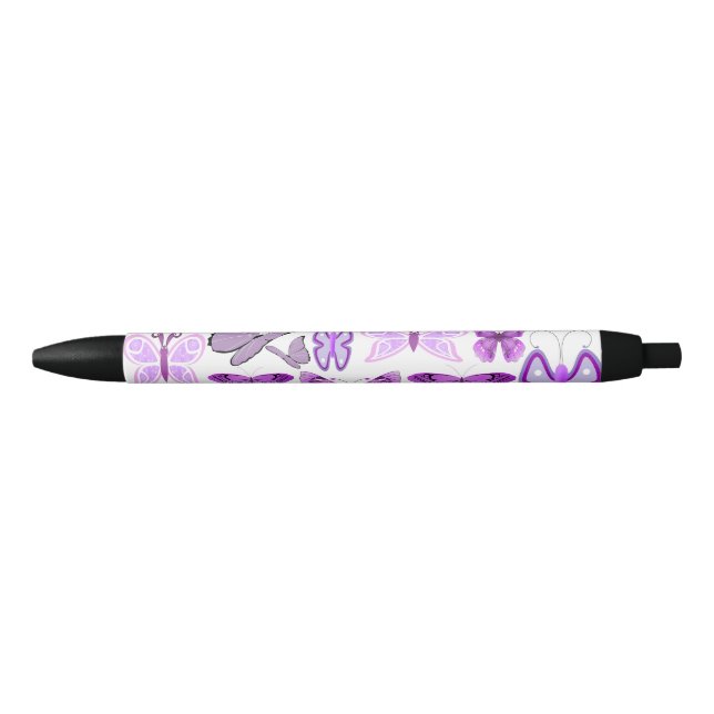 Purple Awareness Butterflies Pen (Front)