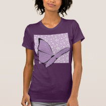 Purple Awareness Butterfly T-Shirt