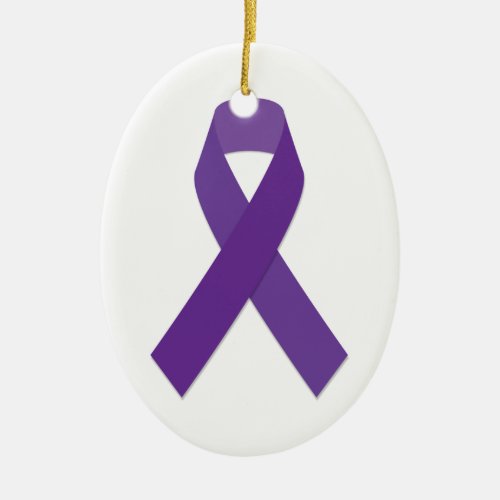 Purple Awareness Ornament