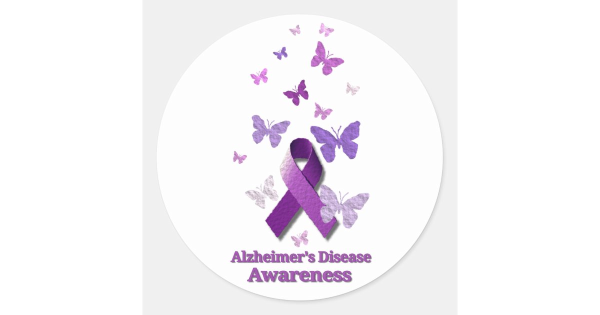 Epilepsy Awareness Month Purple Ribbon Advocacy' Sticker