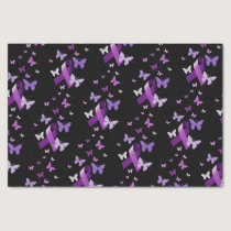 Purple Awareness Ribbon  Tissue Paper